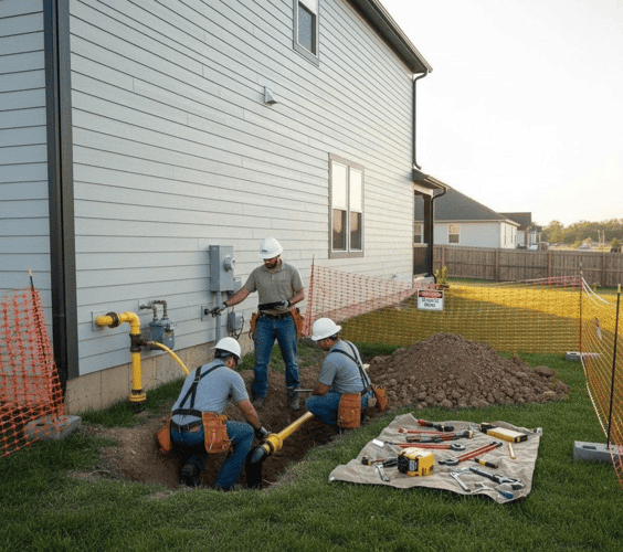 Gas Line Installation in Arizona