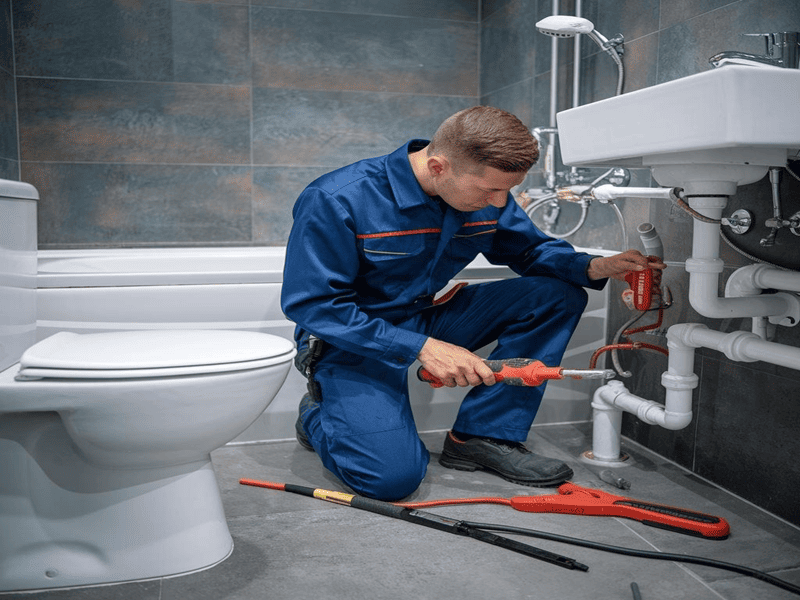 toilet installation