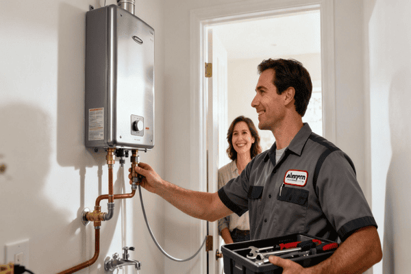 water line installation services