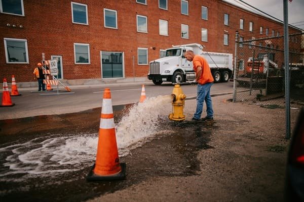 water supply line repair